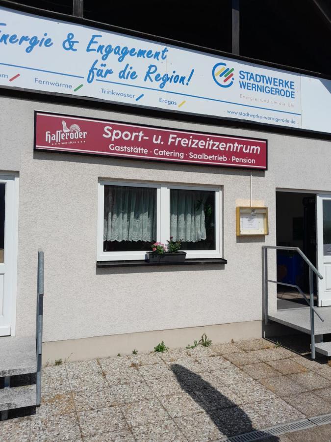 Sport & Freizeit Centrum Pension Heudeber Exteriör bild